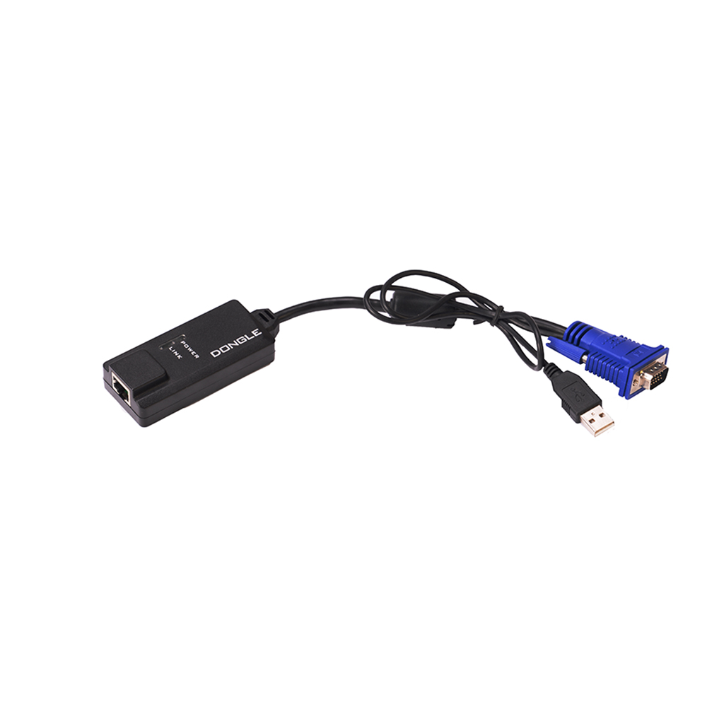 AS-9104TLS (Single Rail, Cat5 Series 19” LCD KVM Switch )